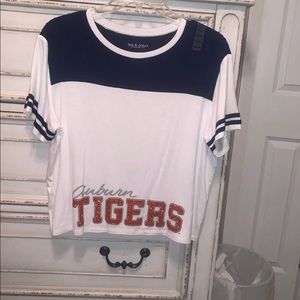 Auburn Tigers Crop Top.